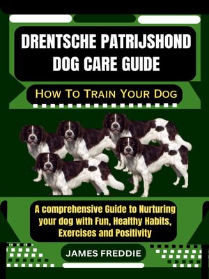 cover image of Drentsche Patrijshond Dog care guide